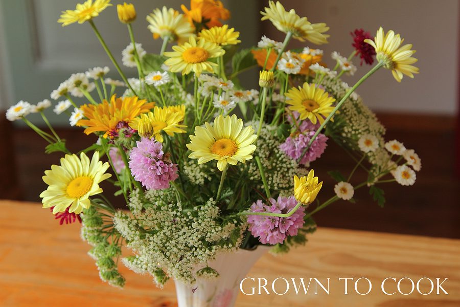 july bouquet from the garden