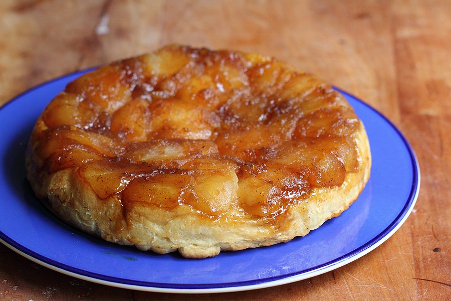 Danish pastry tarte tatin