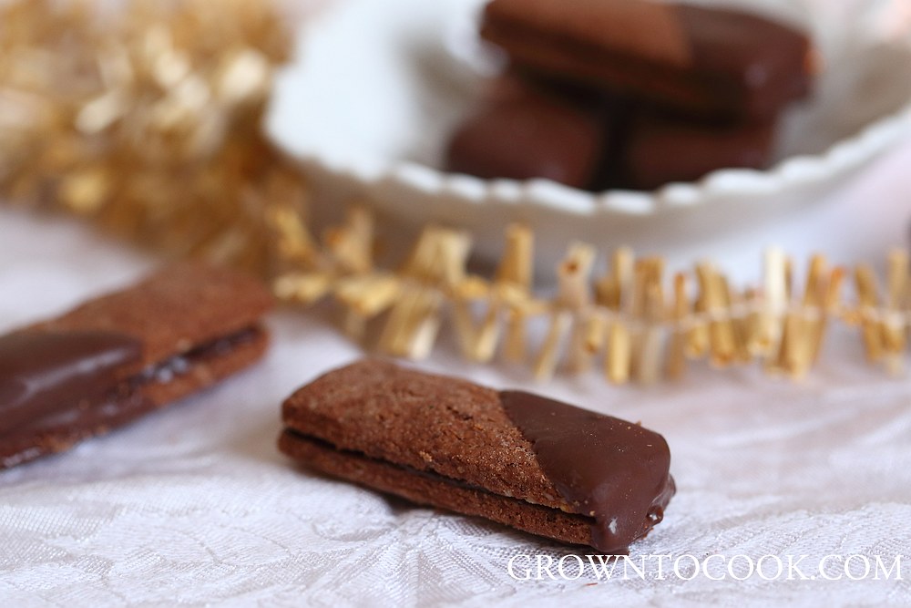 chocolate almond sticks