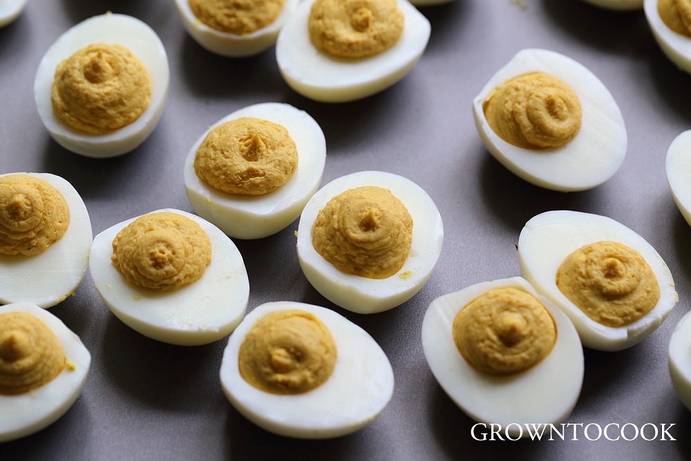 deviled eggs