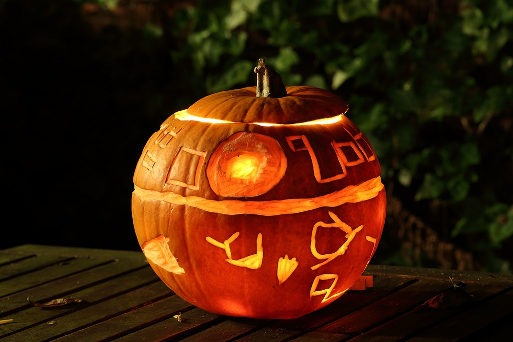 death star pumpkin