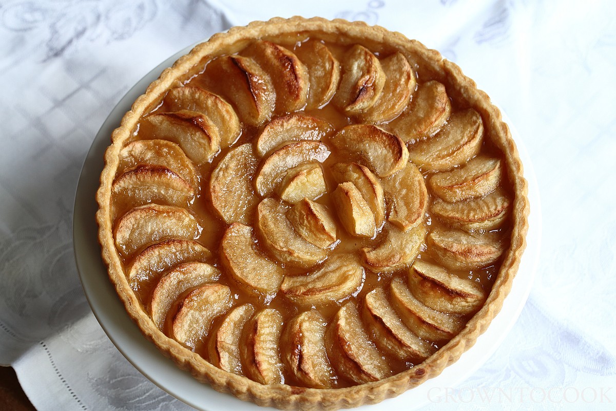 maple apple tart