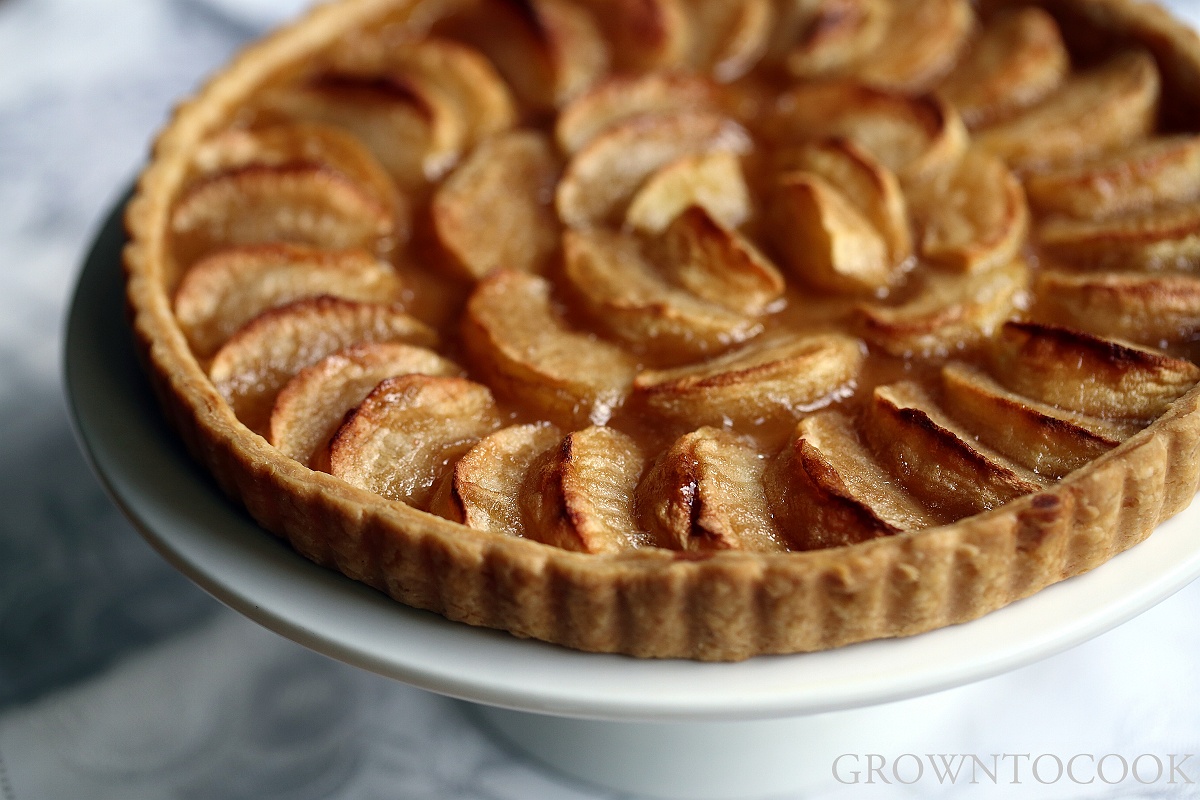 maple apple tart