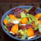Belgian Endive and Radicchio Salad with Persimmons and Pecans