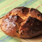Mazanec, sweet Czech Easter bread