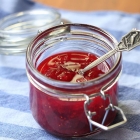 Strawberry elderflower jam