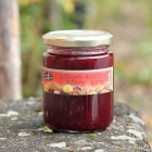 Sour cherry and redcurrant jam