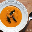 Pumpkin sage soup