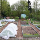 Edible garden in April 2015
